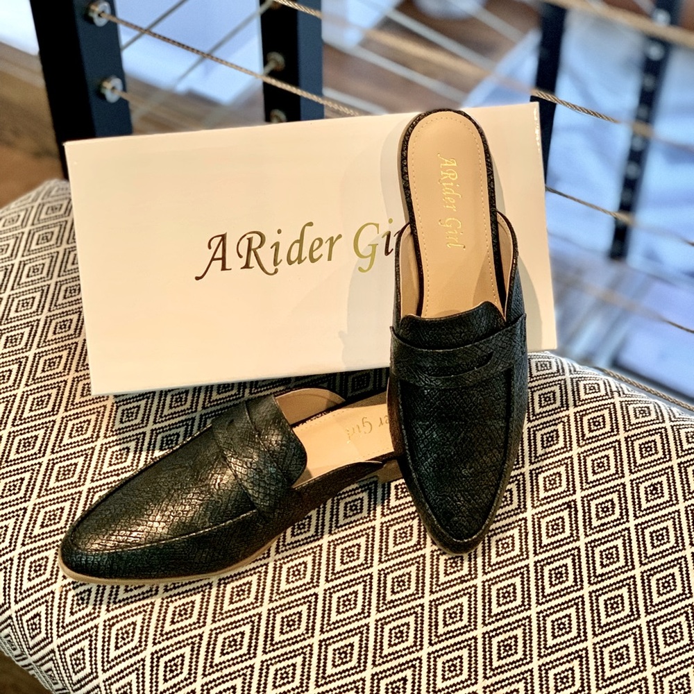 A Rider Girl Mules - New in Box